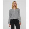 Camisa gris tachas PAZ TORRAS