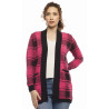 Chaqueta cardigan cuadros PERSSAM